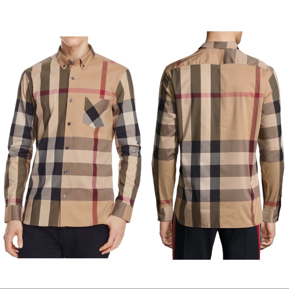 Burberry Brit ‘Nova’ Slim Fit Button-Down Shirt